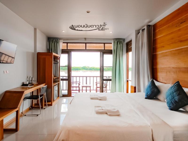 Hotel Norn Nab Dao Rimkhong Chiang Khan Zewnętrze zdjęcie